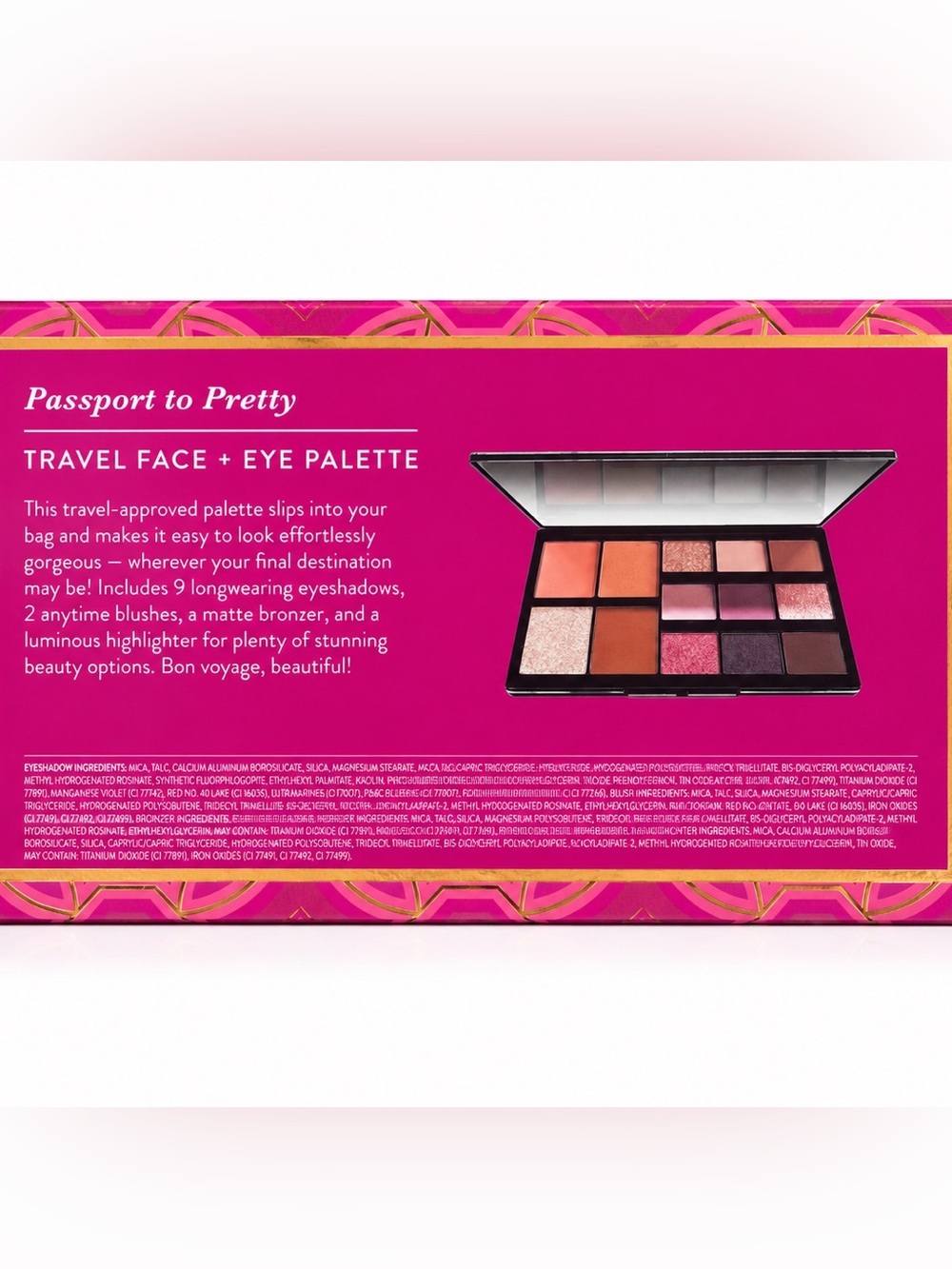 Laura Geller Passport to Pretty Getaway Face & Eyeshadow Palette NWT New - Picture 7 of 7